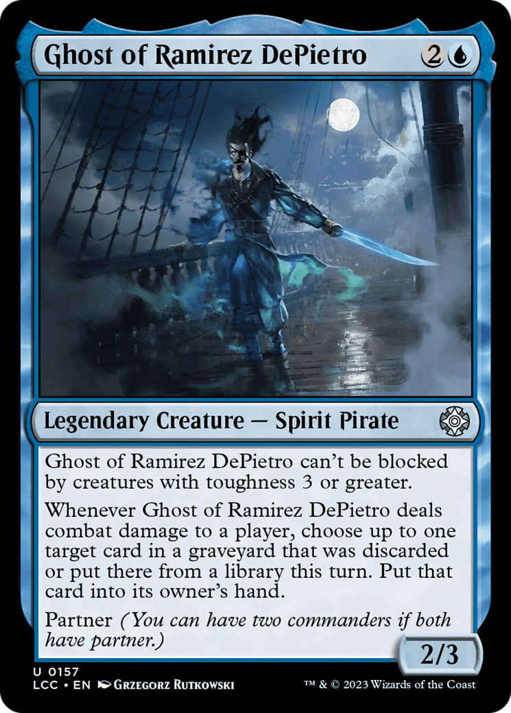Ghost of Ramirez DePietro [The Lost Caverns of Ixalan Commander] | Enigma On Main