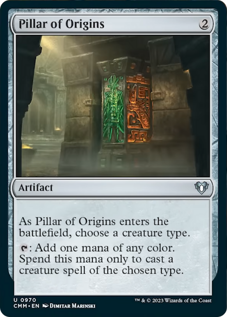 Pillar of Origins [Commander Masters] | Enigma On Main