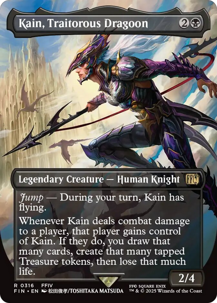 Kain, Traitorous Dragoon (Borderless) [FINAL FANTASY] | Enigma On Main