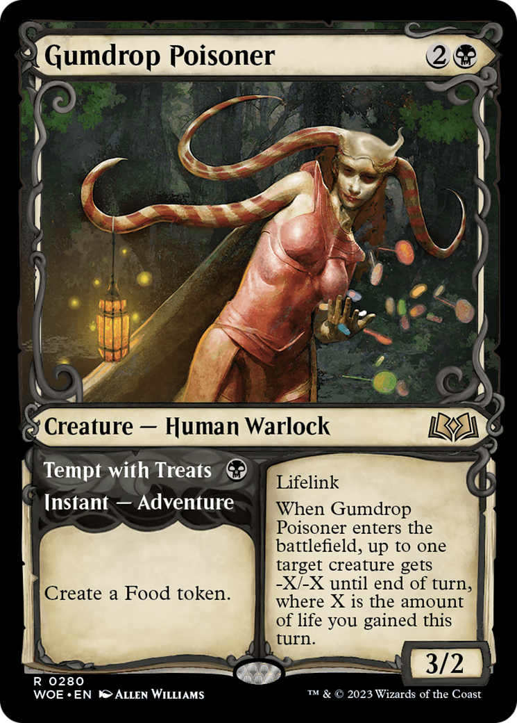 Gumdrop Poisoner // Tempt with Treats (Showcase) [Wilds of Eldraine] | Enigma On Main