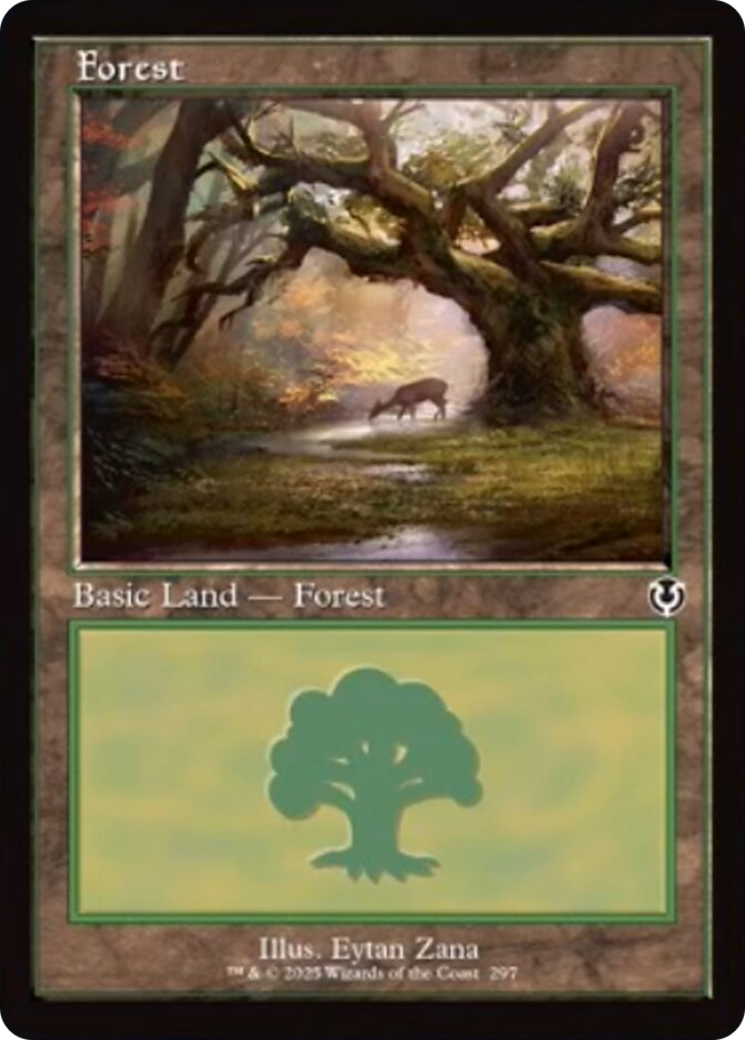 Forest (297) (Retro Frame) [Innistrad Remastered] | Enigma On Main