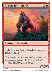 Simian Spirit Guide (White Border) [Mystery Booster 2] | Enigma On Main