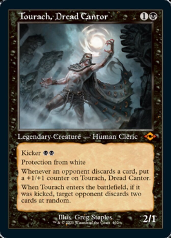 Tourach, Dread Cantor (Retro Foil Etched) [Modern Horizons 2] | Enigma On Main