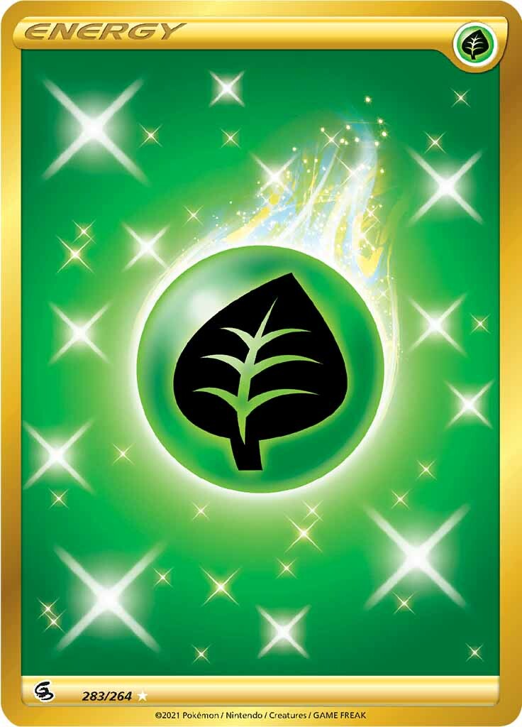 Grass Energy (283/264) [Sword & Shield: Fusion Strike] | Enigma On Main