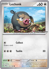 Lechonk (155/198) (Pokemon Center Exclusive) [Scarlet & Violet: Base Set] | Enigma On Main