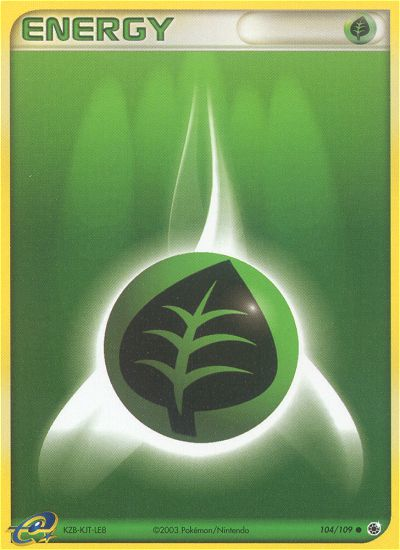 Grass Energy (104/109) [EX: Ruby & Sapphire] | Enigma On Main