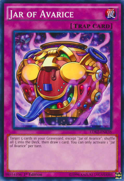 Jar of Avarice [LDK2-ENK38] Common | Enigma On Main
