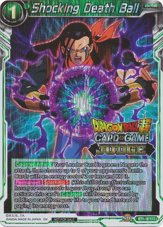 Shocking Death Ball (BT5-075) [Judge Promotion Cards] | Enigma On Main