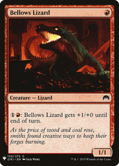 Bellows Lizard [Mystery Booster] | Enigma On Main