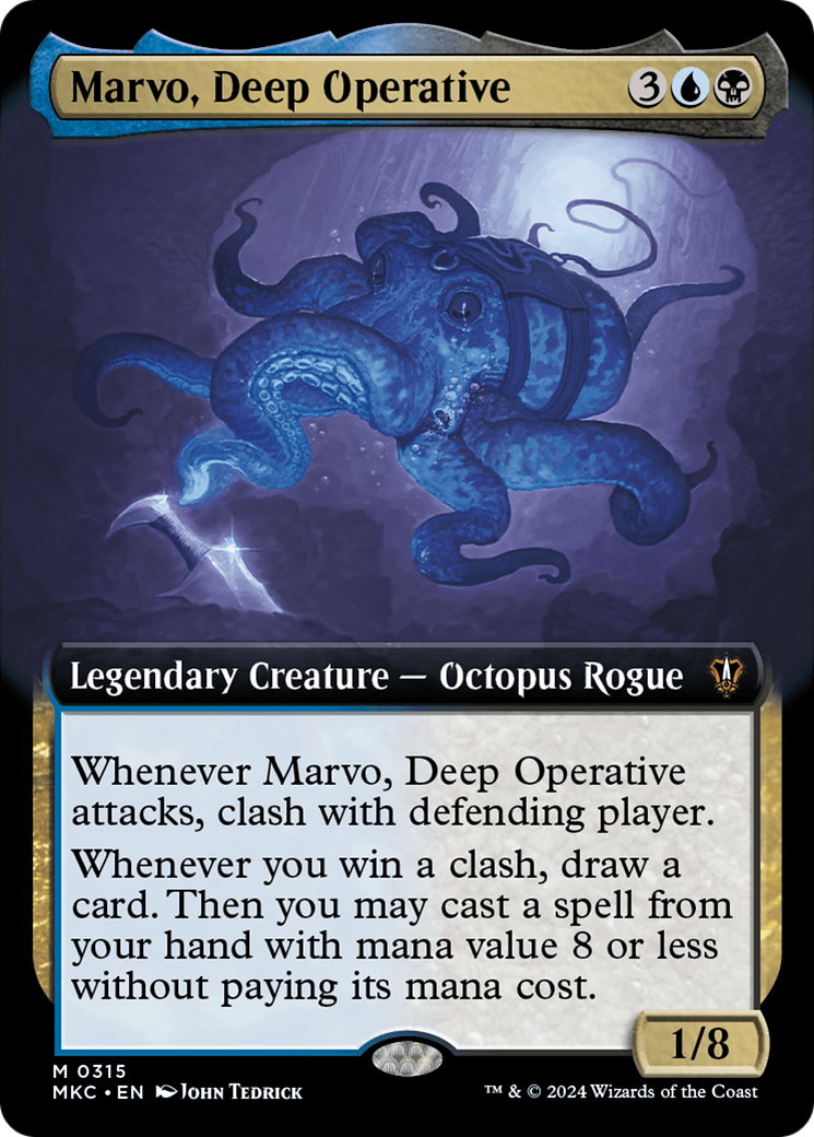 Marvo, Deep Operative (Extended Art) [Murders at Karlov Manor Commander] | Enigma On Main