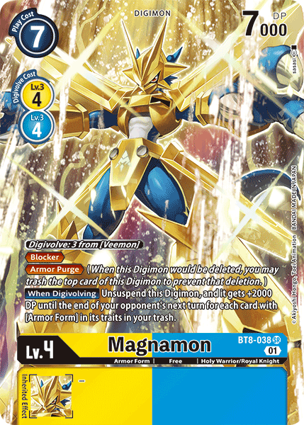 Magnamon [BT8-038] (Alternate Art) [New Awakening] | Enigma On Main