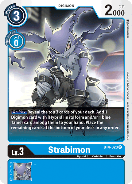 Strabimon [BT4-023] [Great Legend] | Enigma On Main