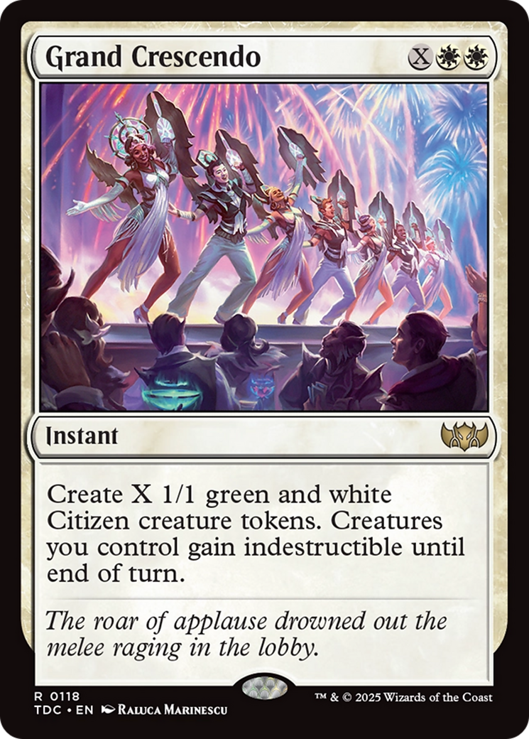 Grand Crescendo [Tarkir: Dragonstorm Commander] | Enigma On Main