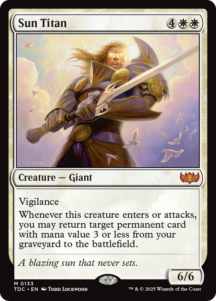 Sun Titan [Tarkir: Dragonstorm Commander] | Enigma On Main