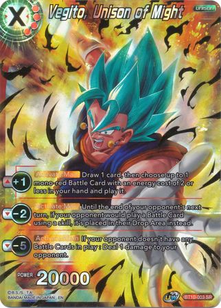 Vegito, Unison of Might (BT10-003) [Rise of the Unison Warrior 2nd Edition] | Enigma On Main