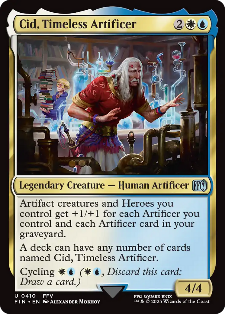 Cid, Timeless Artificer (0410) [FINAL FANTASY] | Enigma On Main