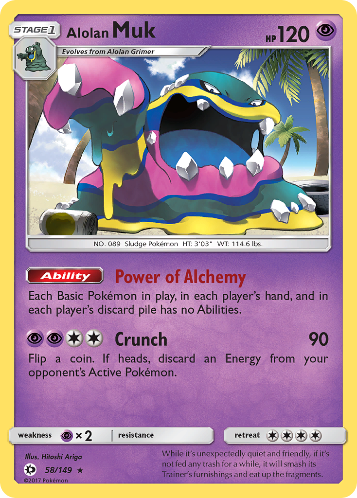 Alolan Muk (58/149) [Sun & Moon: Base Set] | Enigma On Main