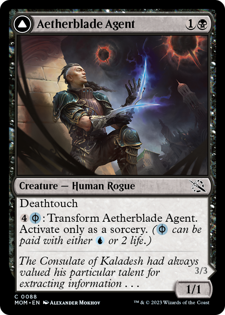 Aetherblade Agent // Gitaxian Mindstinger [March of the Machine] | Enigma On Main
