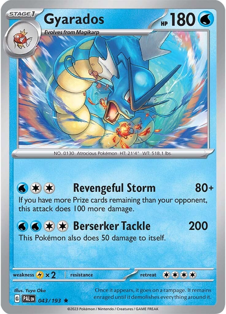 Gyarados (043/193) [Scarlet & Violet: Paldea Evolved] | Enigma On Main