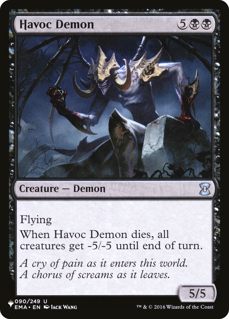 Havoc Demon [The List] | Enigma On Main