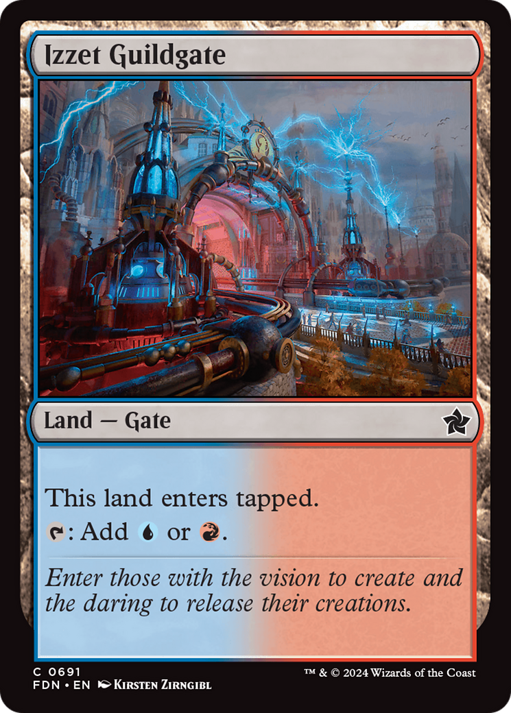 Izzet Guildgate [Foundations] | Enigma On Main