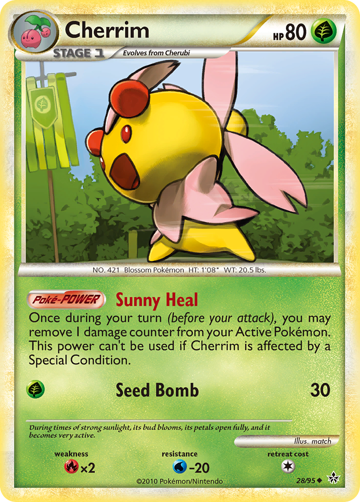 Cherrim (28/95) [HeartGold & SoulSilver: Unleashed] | Enigma On Main