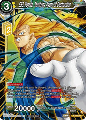 SS3 Vegeta, Terrifying Agent of Destruction (Silver Foil) (P-477) [Tournament Promotion Cards] | Enigma On Main