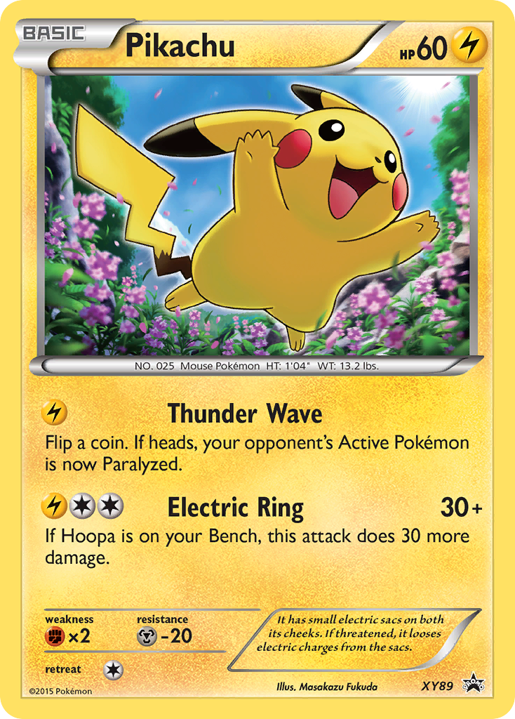 Pikachu (XY89) (Collector Chest) [XY: Black Star Promos] | Enigma On Main