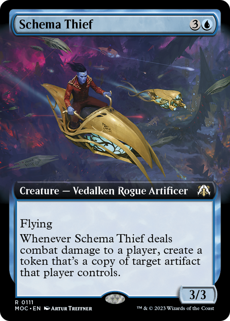 Schema Thief (Extended Art) [March of the Machine Commander] | Enigma On Main