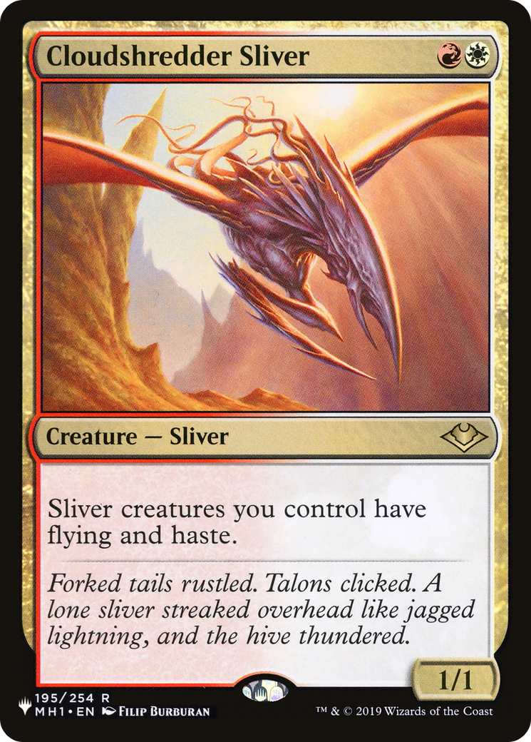 Cloudshredder Sliver (MH1) [The List] | Enigma On Main