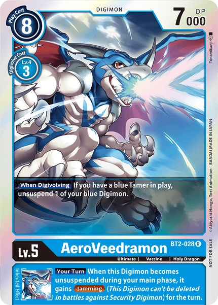 AeroVeedramon [BT2-028] (Battle of Omni Pre-Release) [Release Special Booster Promos] | Enigma On Main