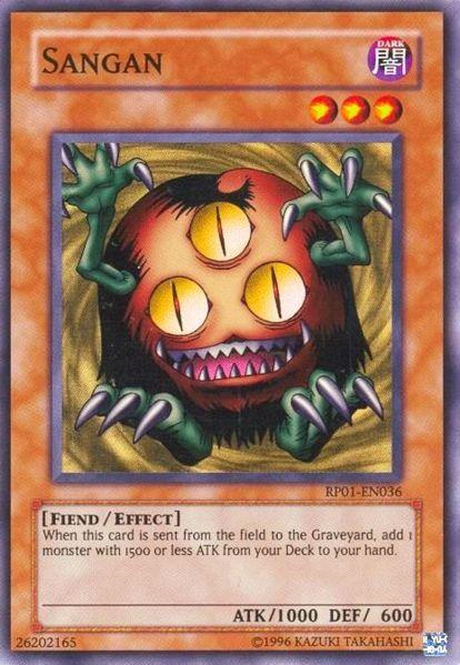 Sangan [RP01-EN036] Super Rare | Enigma On Main