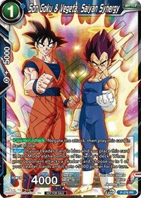 Son Goku & Vegeta, Saiyan Synergy (Unison Warrior Series Tournament Pack Vol.3) (P-276) [Tournament Promotion Cards] | Enigma On Main