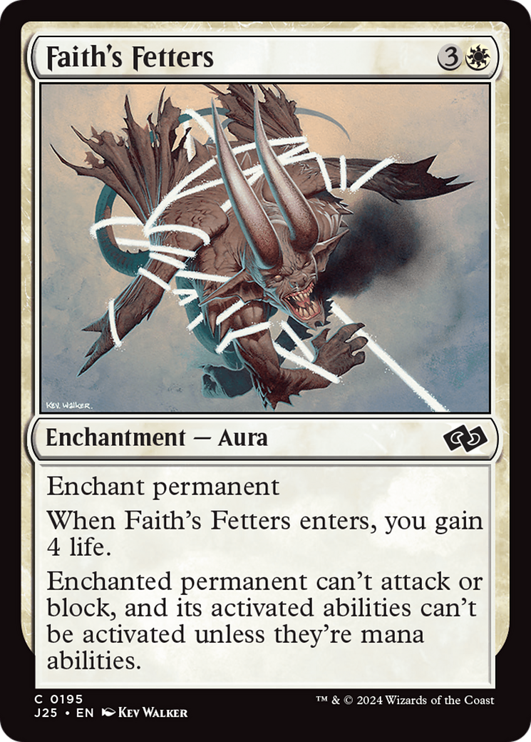 Faith's Fetters [Foundations Jumpstart] | Enigma On Main