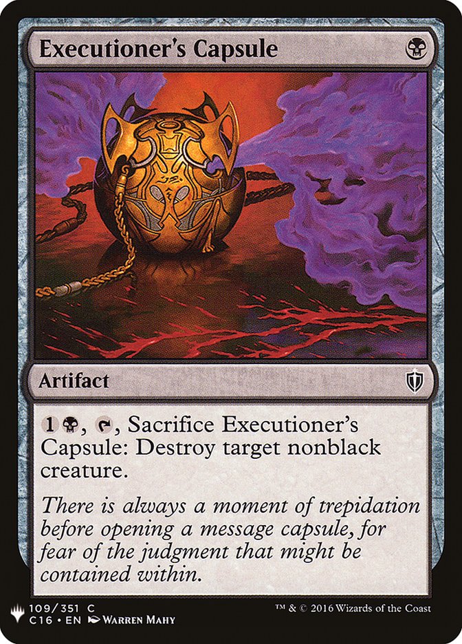 Executioner's Capsule [Mystery Booster] | Enigma On Main