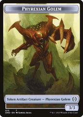 Phyrexian Goblin // Phyrexian Golem Double-Sided Token [Phyrexia: All Will Be One Tokens] | Enigma On Main