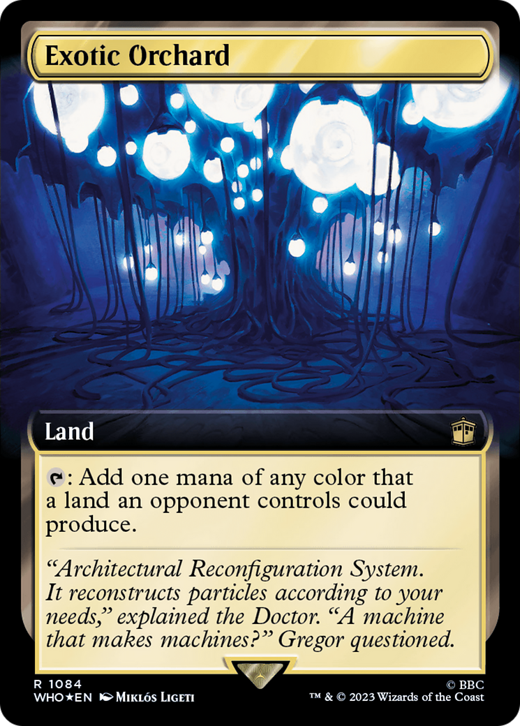 Exotic Orchard (Extended Art) (Surge Foil) [Doctor Who] | Enigma On Main