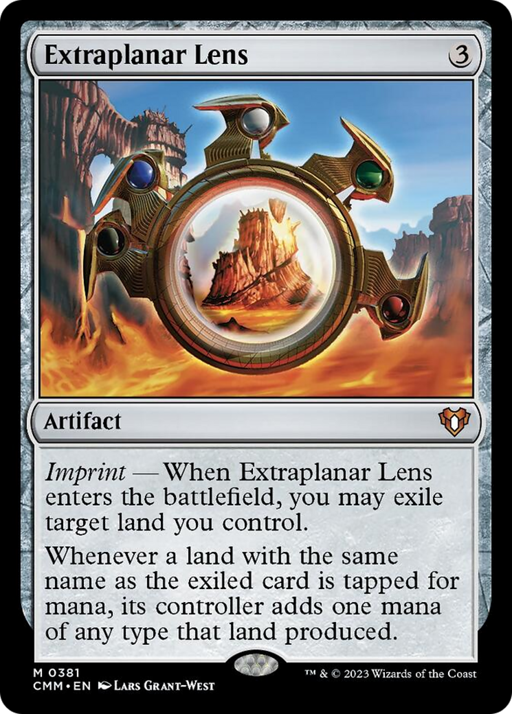 Extraplanar Lens [Commander Masters] | Enigma On Main