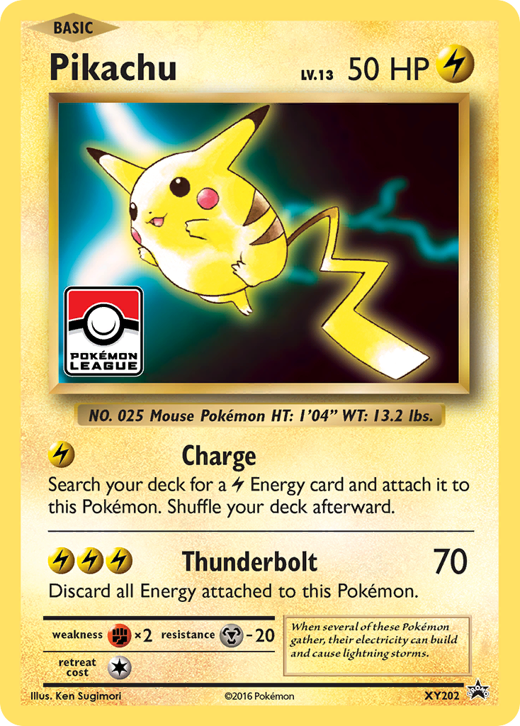 Pikachu (XY202) [XY: Black Star Promos] | Enigma On Main