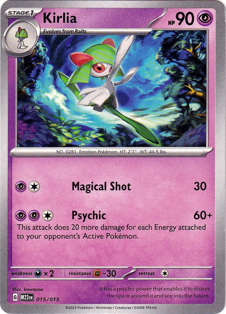 Kirlia (015/015) [McDonald's Promos: 2023 Collection] | Enigma On Main