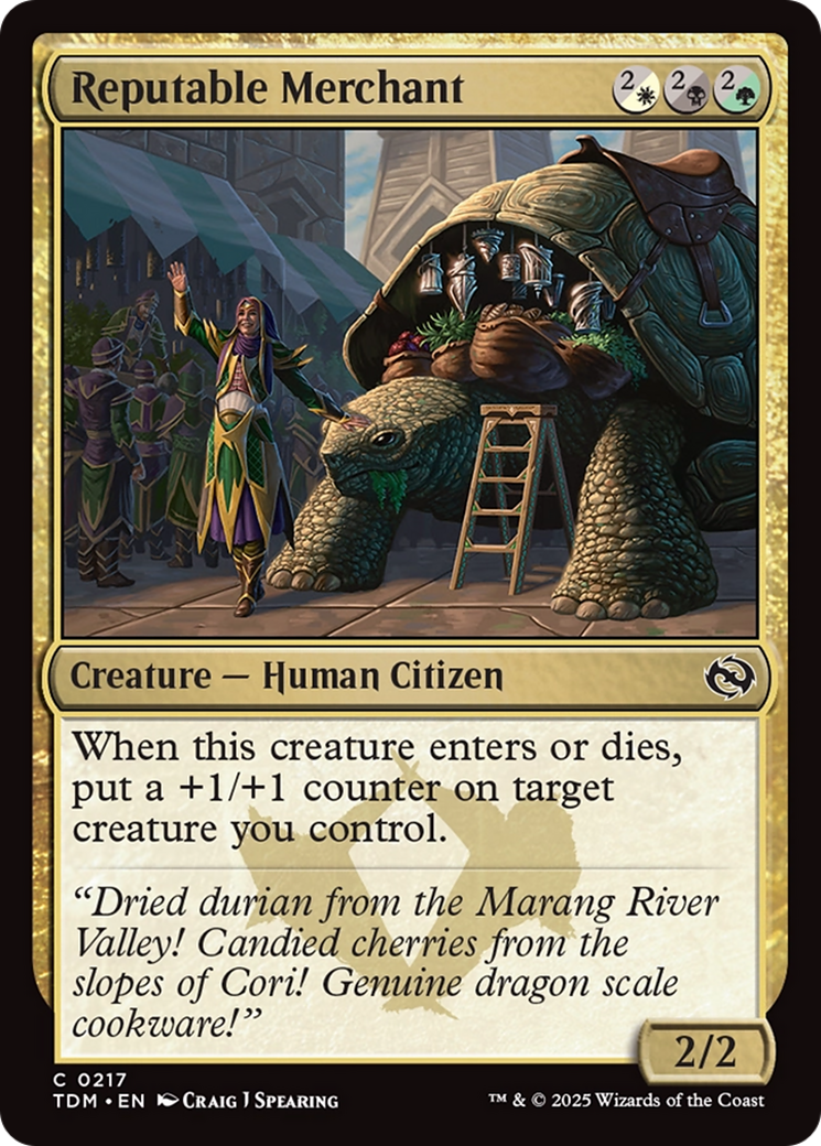 Reputable Merchant [Tarkir: Dragonstorm] | Enigma On Main