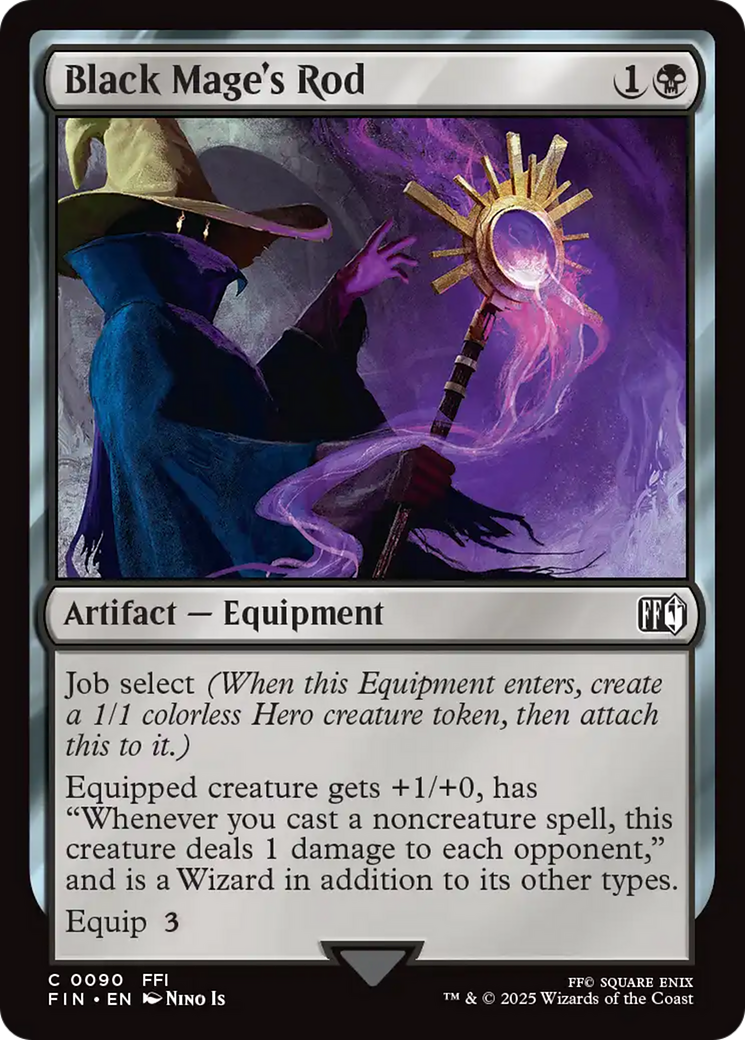 Black Mage's Rod [FINAL FANTASY] | Enigma On Main