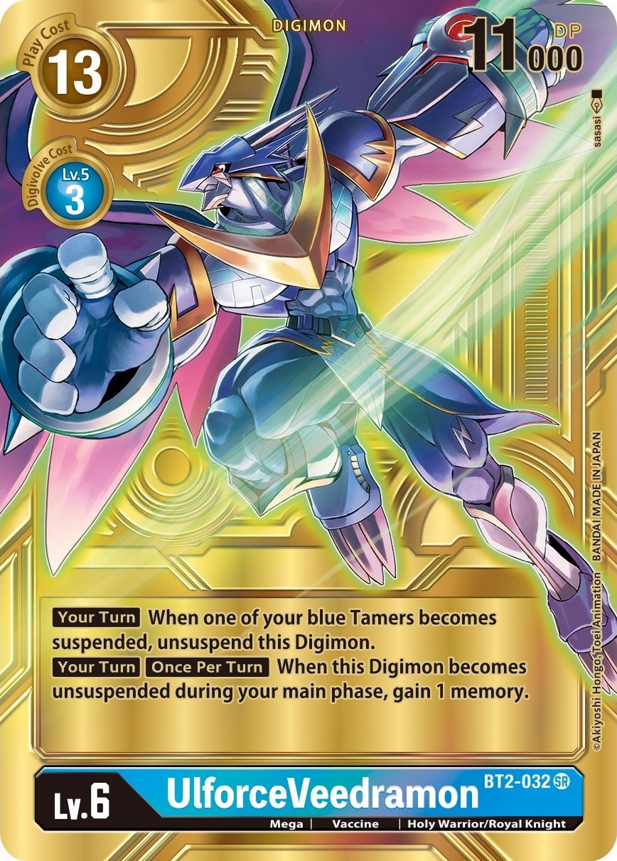 UlforceVeedramon [BT2-032] (Alternate Art) [Dimensional Phase] | Enigma On Main