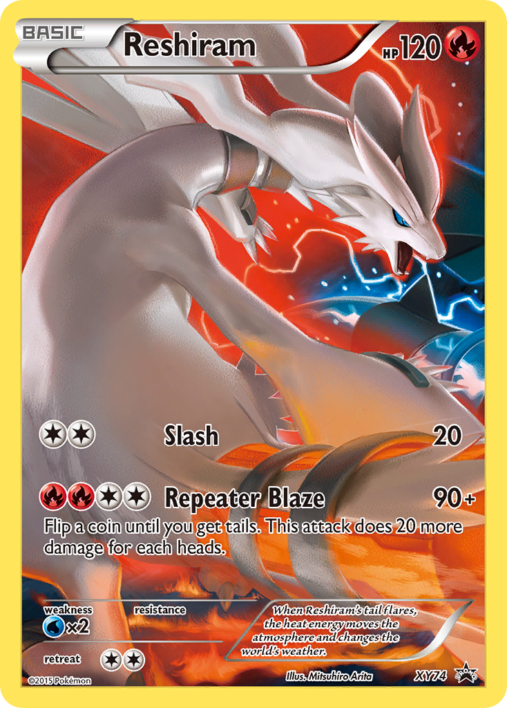 Reshiram (XY74) [XY: Black Star Promos] | Enigma On Main