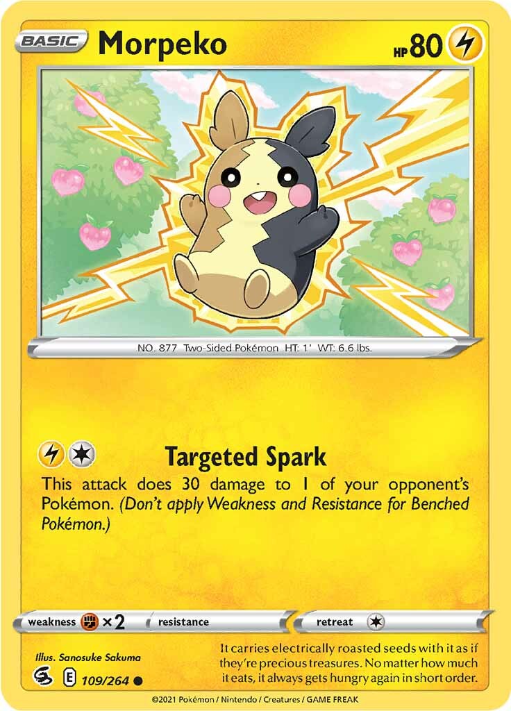 Morpeko (109/264) [Sword & Shield: Fusion Strike] | Enigma On Main