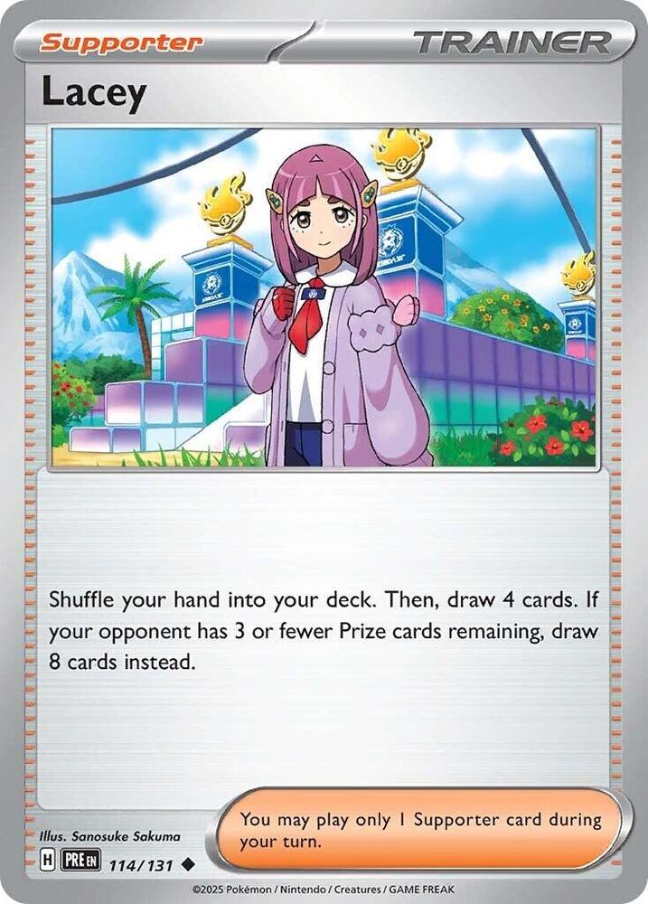 Lacey (114/131) [Scarlet & Violet: Prismatic Evolutions] | Enigma On Main