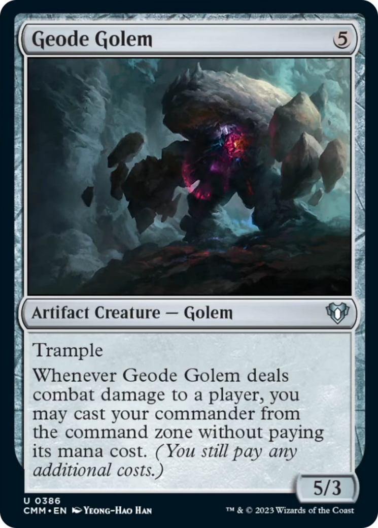 Geode Golem [Commander Masters] | Enigma On Main