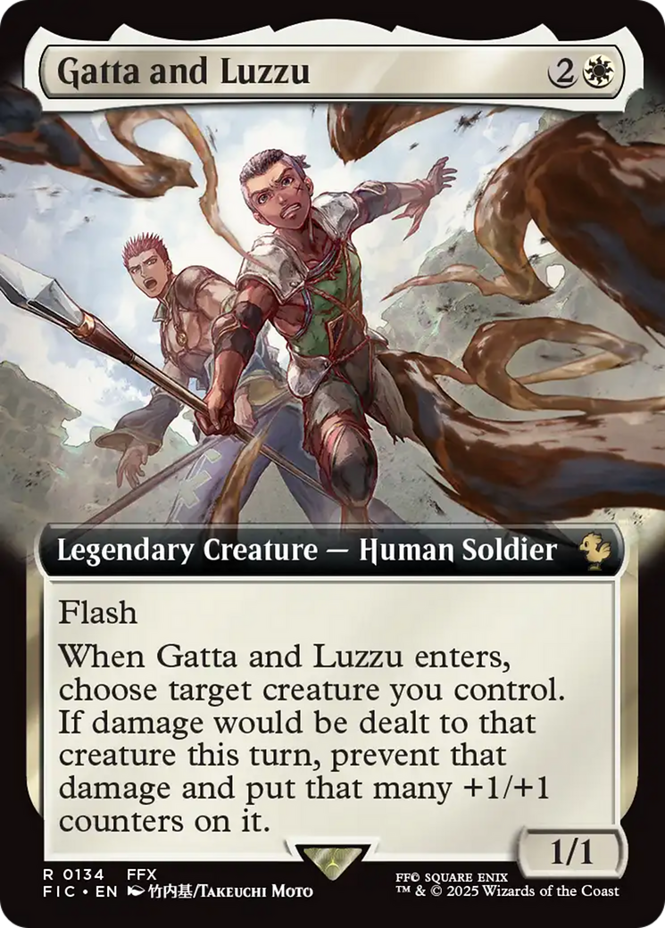 Gatta and Luzzu (Extended Art) [FINAL FANTASY Commander] | Enigma On Main