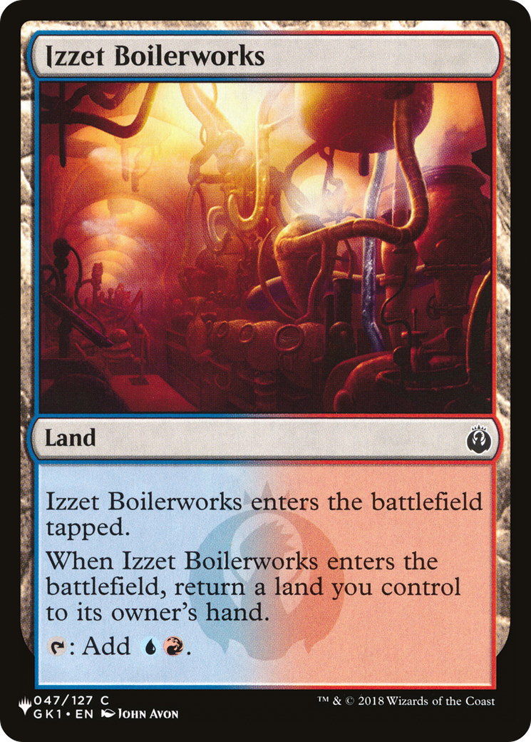 Izzet Boilerworks (GK1) [The List] | Enigma On Main