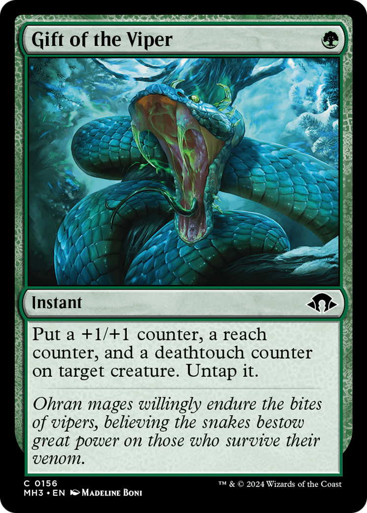 Gift of the Viper [Modern Horizons 3] | Enigma On Main